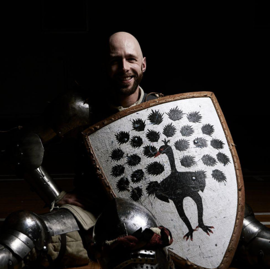 Illustration du paon emblématique de la SAEA